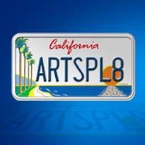 Arts License Plate